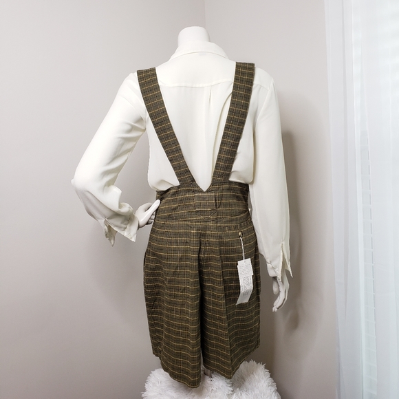 VINTAGE JJ Fargo Plaid Overalls - Picture 4 of 8